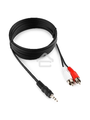 Кабель аудио Gembird Jack3.5 / 2xRCA, 2.5м