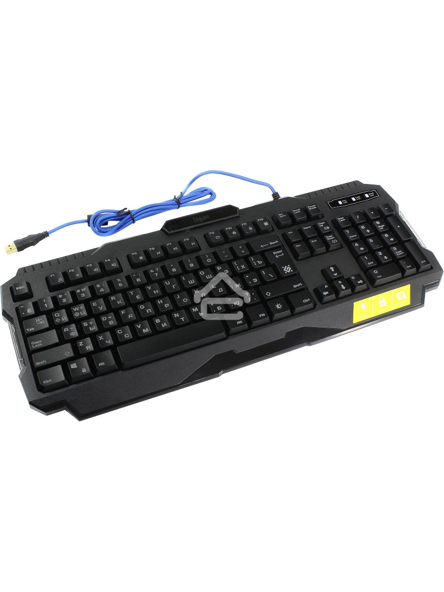Клавиатура Defender Legion GK-010DL RUпроводная, USB, чёрный