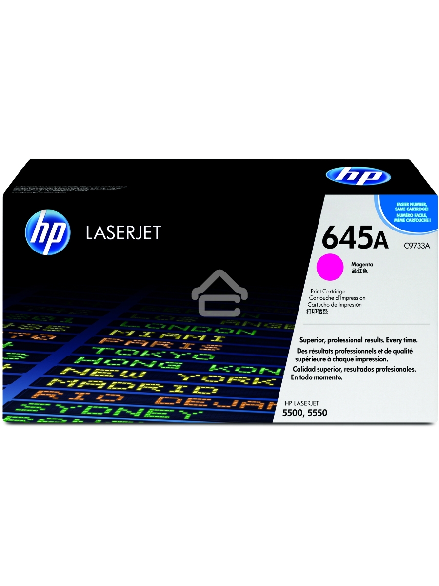 Картридж лазерный HP C9733A пурпурный для LJ 5500 12000стр.
