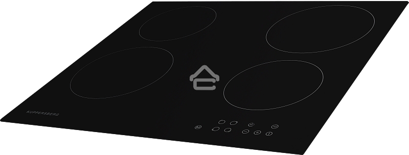 Электрическая варочная панель Kuppersberg ECO 601/ширина 60 см, 4 зоны ускоренного нагрева HI-Light, сенсорное управление, 5 цифровых дисплев, 9 уровней мощности, автоотключение, защита от детей, индикаторы остаточного тепла, Таймер, Stop & Go, черный, пр