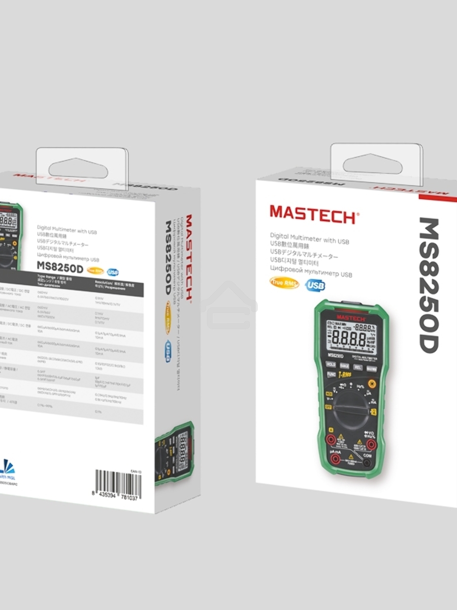Профессиональный мультиметр MS8250D MASTECH