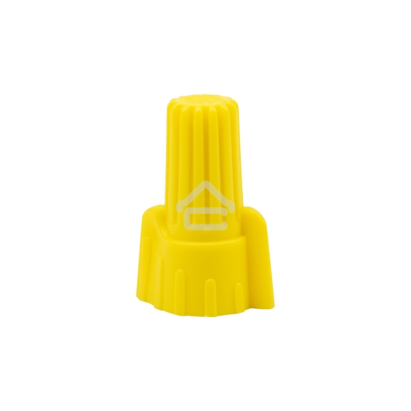 Соединительный изолирующий зажим с лепестками Rexant СИЗ-11 ø 9,8 мм (1-8,5 мм²), желтый (10 шт./уп.)