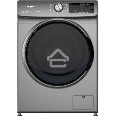 Стиральная машина Бирюса WM-SBM1014/15 M Металлик, загрузка фронтальная 10 кг, 1400 об/мин, класс А+++