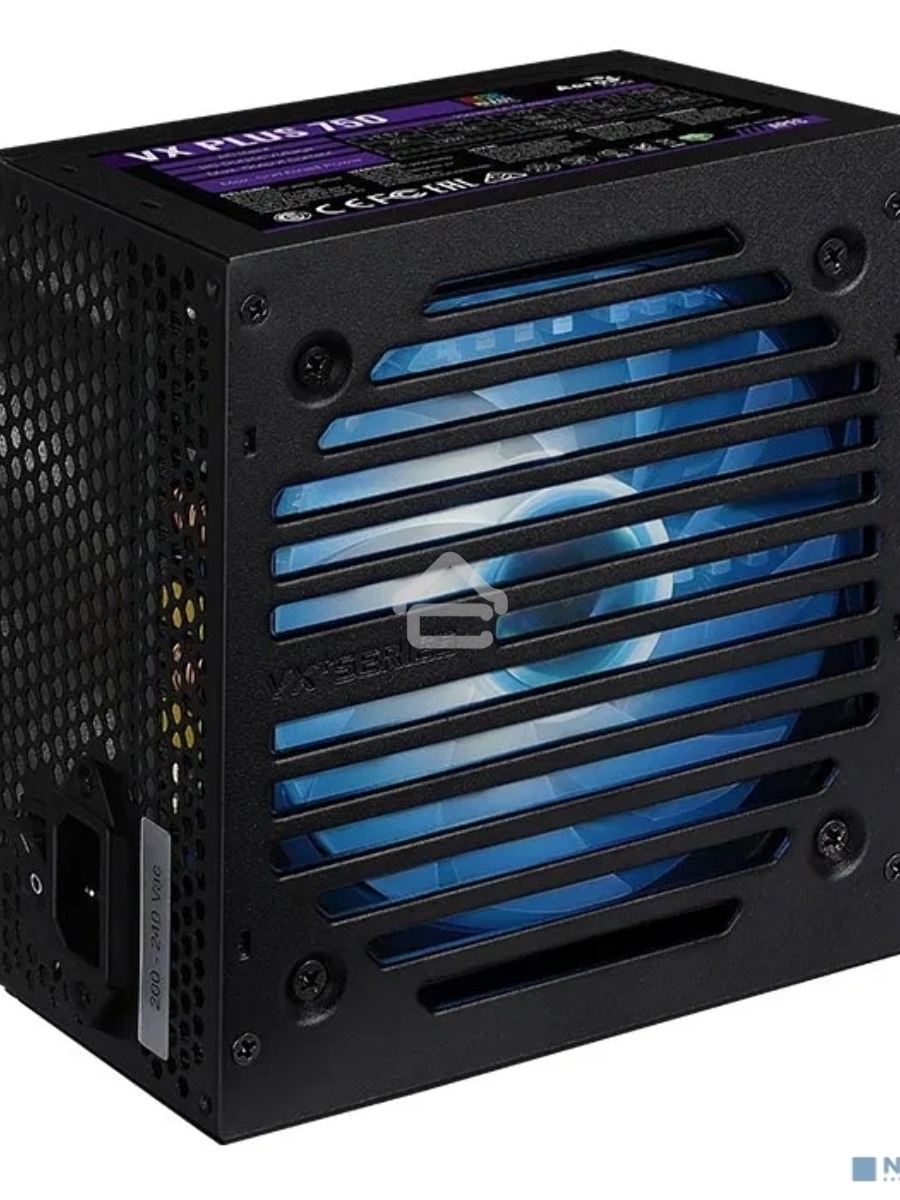 Блок питания Aerocool / Formula VX PLUS 750 RGB, 750Вт, 120мм, черный