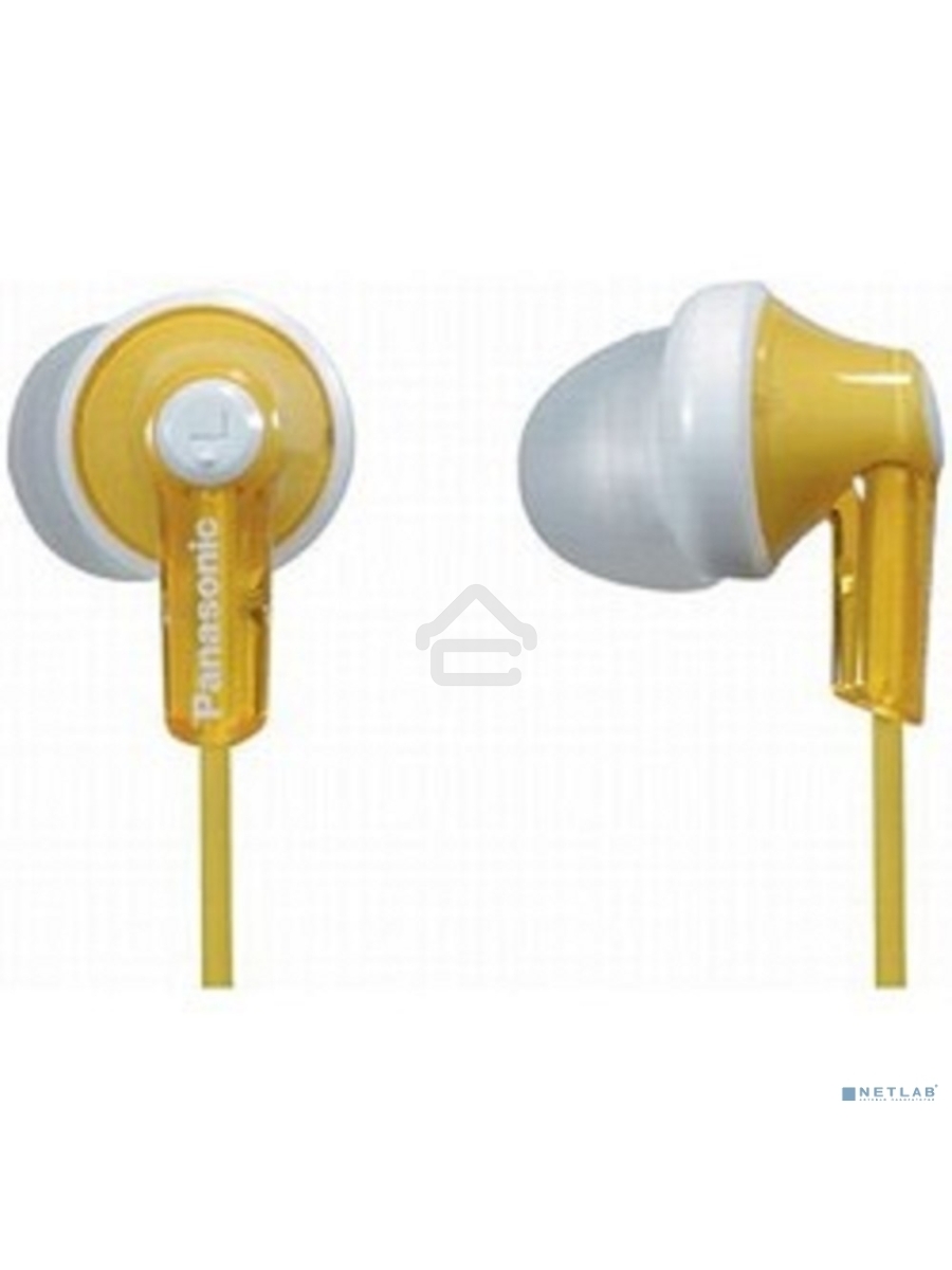 Наушники Panasonic RP-HJE118GUY желтый 1.1м