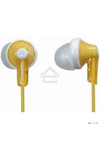 Наушники Panasonic RP-HJE118GUY желтый 1.1м