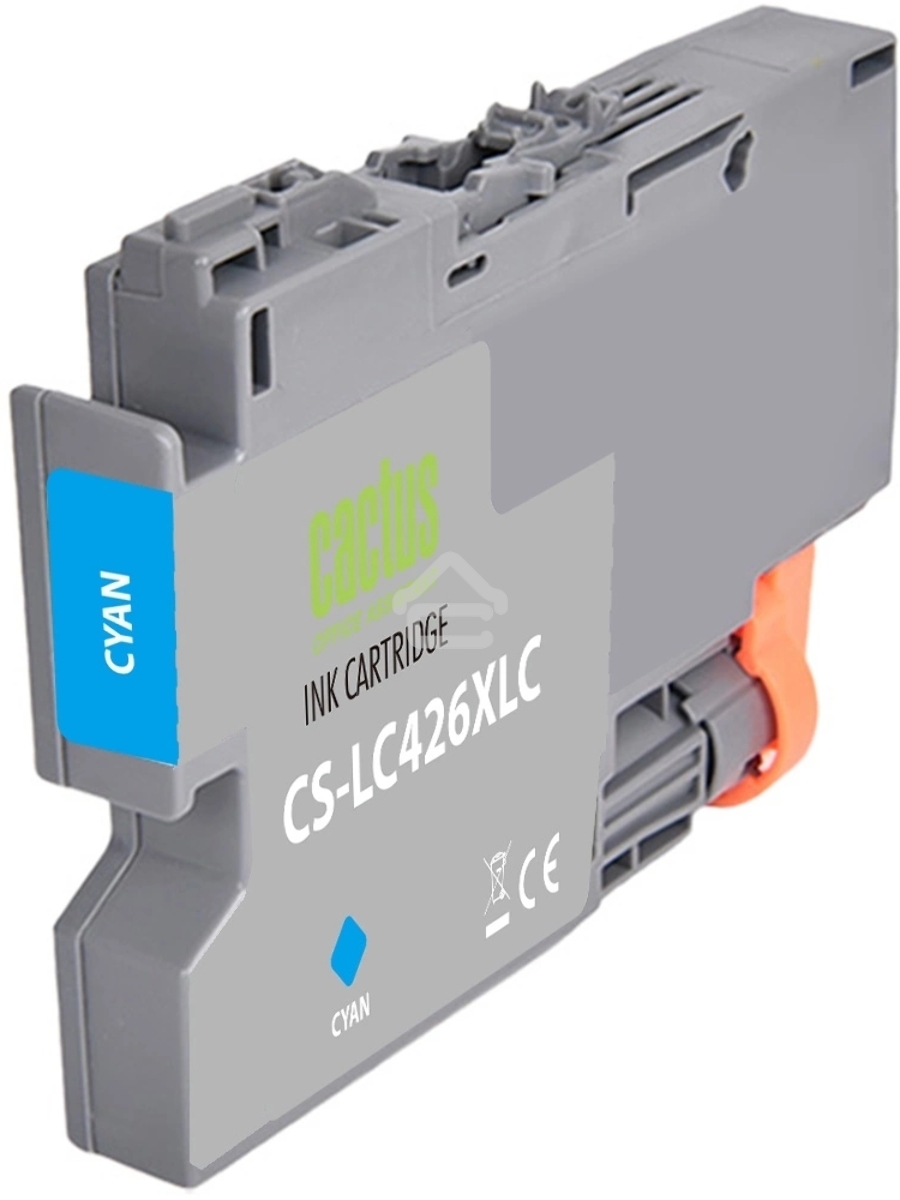 Картридж струйный Cactus CS-LC426XLC голубой (54 мл) для Brother MFC-J4335DW/J4340DW/J4535DW/J4540DW