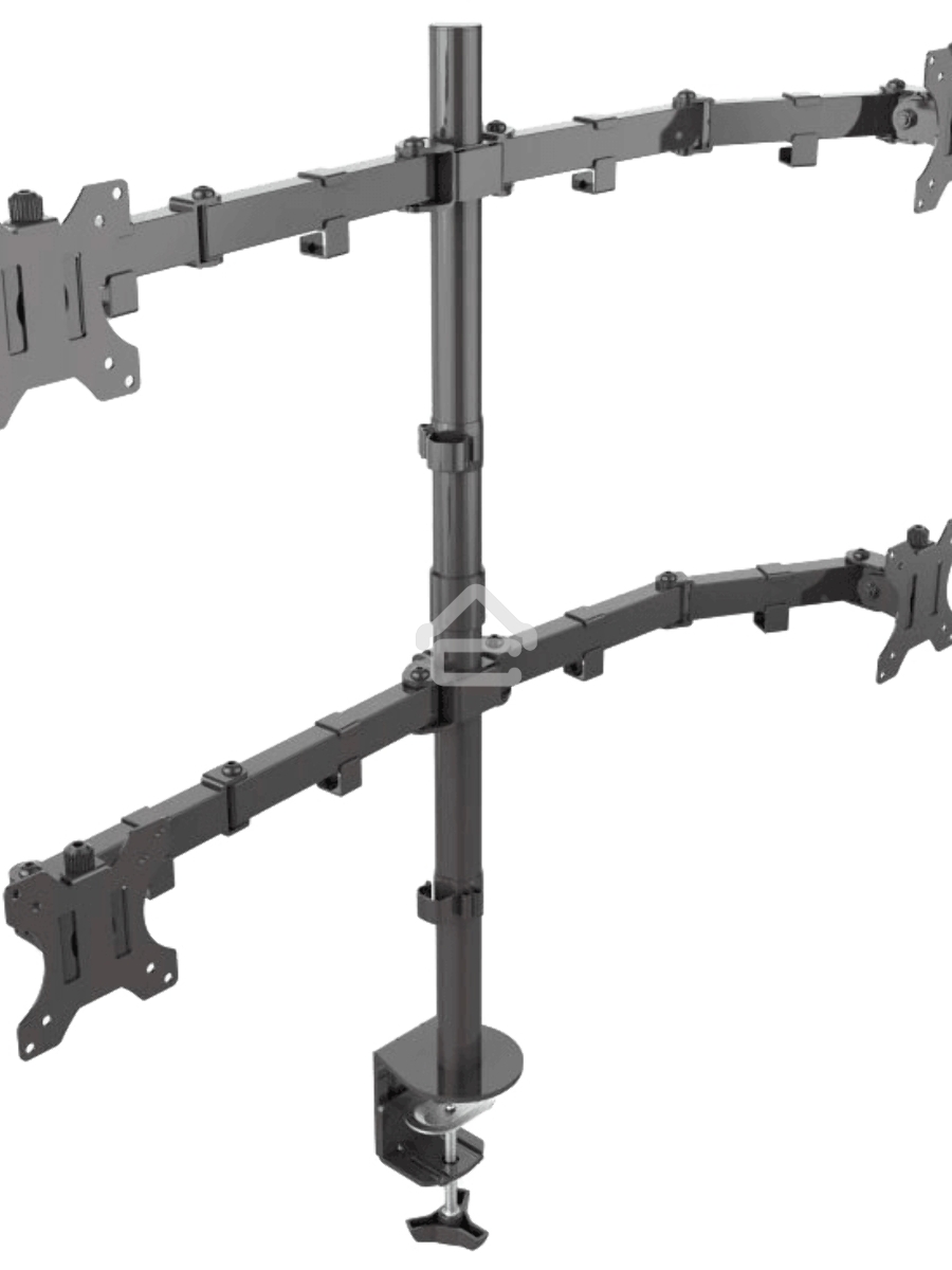 Кронштейн ONKRON D421E для четырех мониторов 13