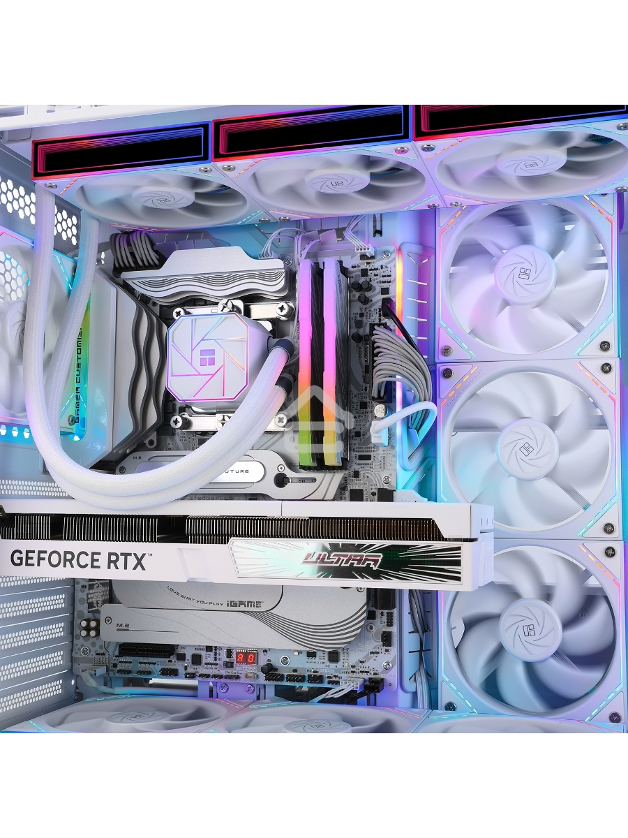 Вентилятор Thermalright TL-M12W ARGB белый 4-pin 23.2dB 175gr Ret