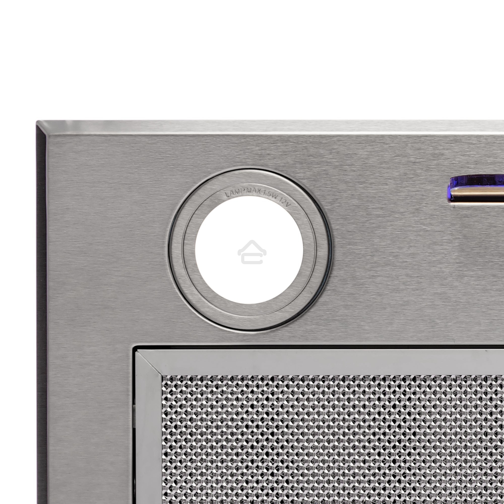 Вытяжка встраиваемая Krona Ameli 600 S нержавеющая сталь, 60 см, 1150 куб. м/ч, 50 дБ