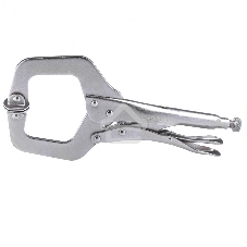 Зажим ручной Сибртех, увеличенный захват, подвижные губки, 270 мм