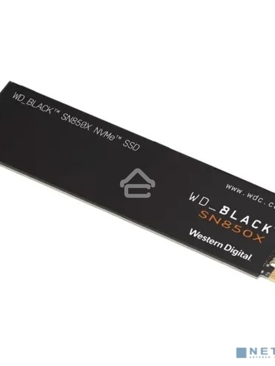 Накопитель SSD WD 1Tb Black SN850X, M.2(22x80mm), NVMe, PCIe 4.0 x4, 3D TLC, R/W 7300/6300MB/s, IOPs 800 000/1 100 000, TBW 600, DWPD 0.3 (12 мес.)