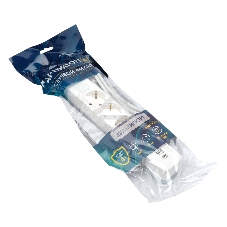 Сетевой фильтр Гарнизон EPS-OP-4-CU2-W-2 2.0 Мультипорт 4 р, 10А, 1xType-C PD, 2 х USB QC, 4 м, ур.защиты 4+, белый, пак (21449)