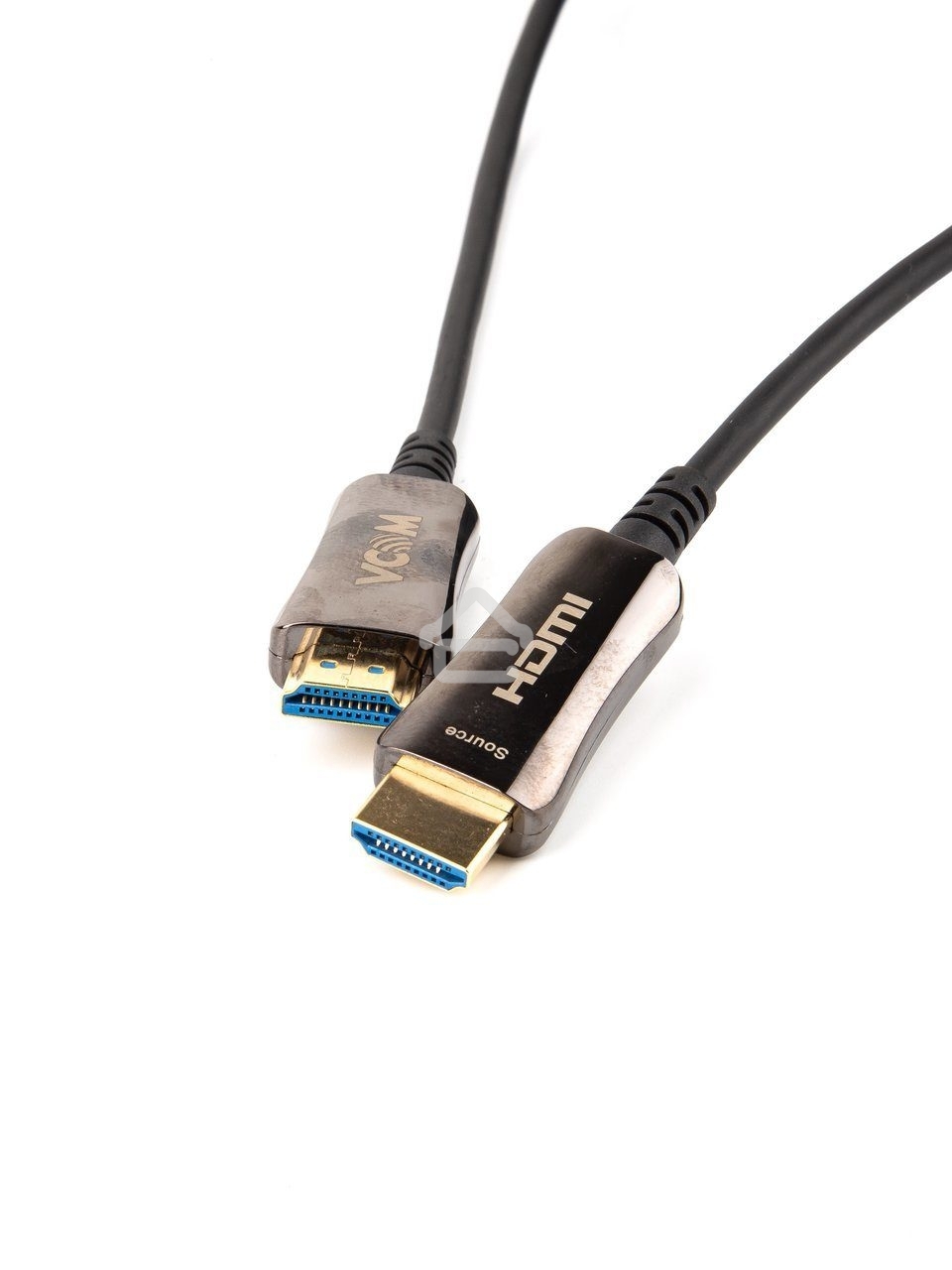 Активный оптический кабель HDMI 19M/M,ver. 2.0, 4K@60 Hz 80m VCOM