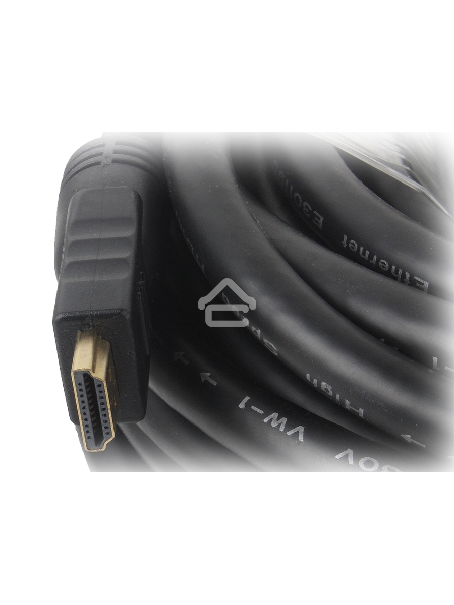 Кабель Cablexpert HDMI CC-HDMI4-30M, 19M/19M, v1.4, медь, позол.разъемы, экран, усилитель сигнала, 30м, черный, пакет