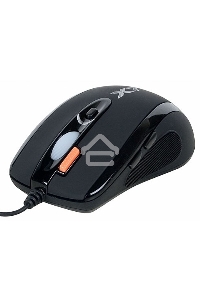 Мышь проводная A4Tech X-718BK черный, 3000 dpi, USB, кнопки - 7