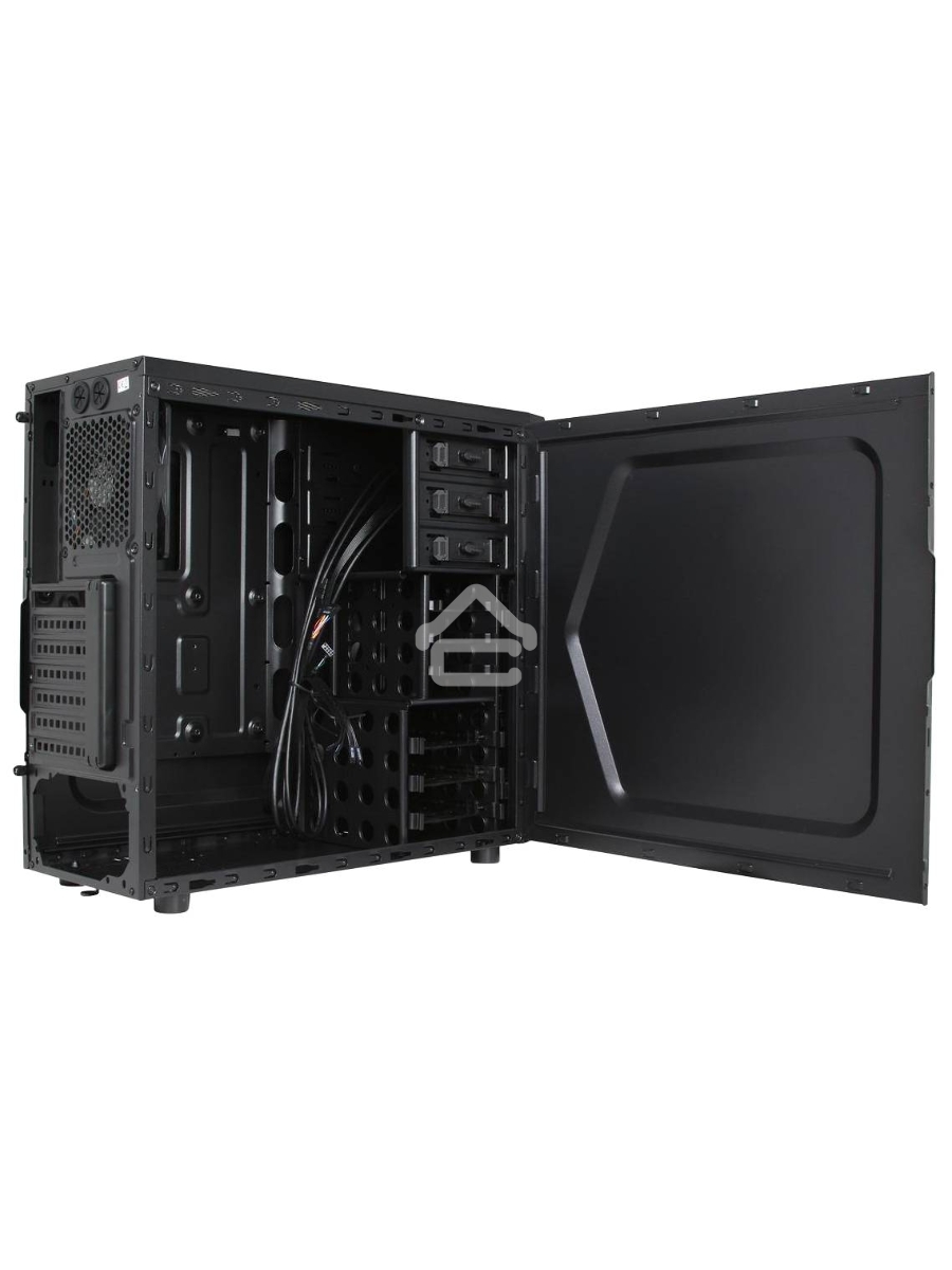 Компьютерный корпус Thermaltake Versa H21 черный без БП ATX 2x120mm 1xUSB2.0 1xUSB3.0 audio bott PSU