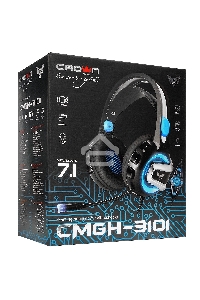 Гарнитура игровая CROWN CMGH-3101 Black&blue
