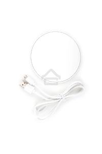 Беспроводной адаптер питания Cablexpert MP3A-PC-31, QI 10Wt, 7,5Wt, 5Wt, белый