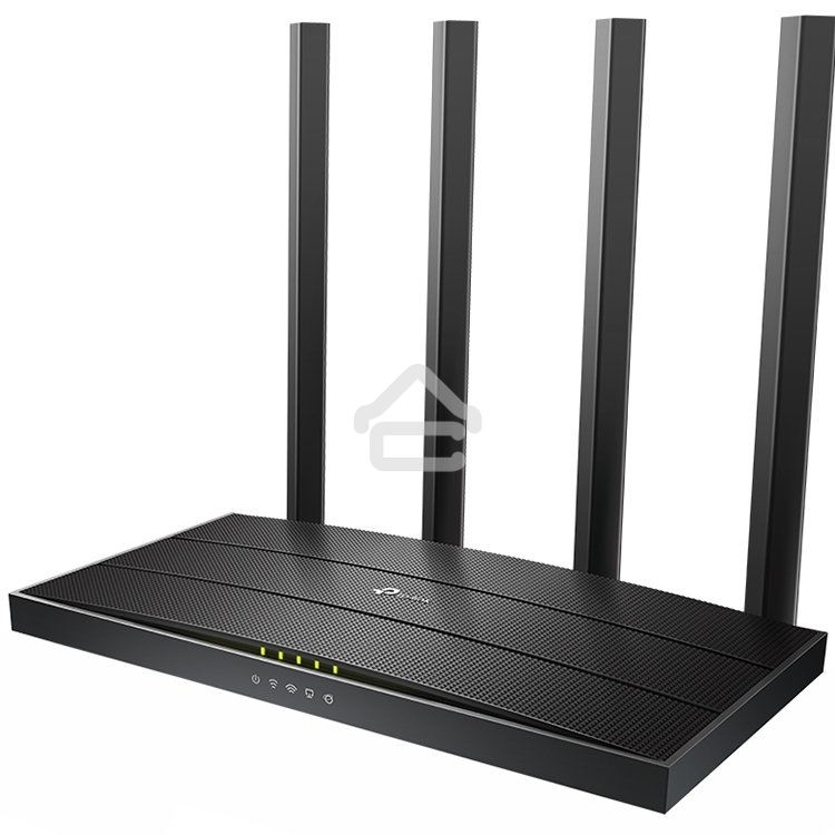 Роутер беспроводной TP-Link Archer C80 AC1900 10/100/1000BASE-TX черный