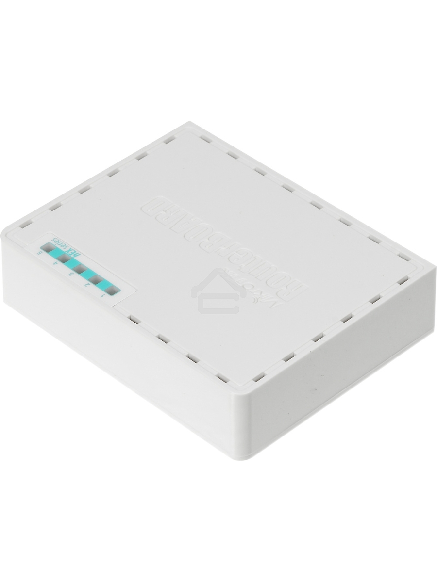 Роутер MikroTik RB750Gr3 hEX (RouterOS L4) with power supply and case 5 port 10/100/1000 гигабитный высокопроизводительный Ethernet