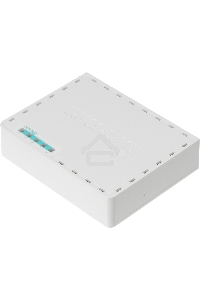 Роутер MikroTik RB750Gr3 hEX (RouterOS L4) with power supply and case 5 port 10/100/1000 гигабитный высокопроизводительный Ethernet