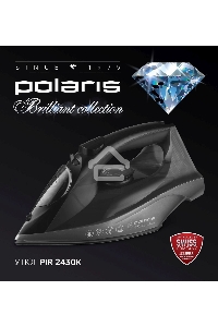 Утюг POLARIS PIR 2430K черный 2400Вт