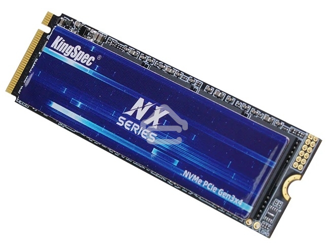 Накопитель SSD KingSpec NX-512, 512Gb, PCIe 3.0 x4, M.2 2280, NVMe, R/W 3400/3100