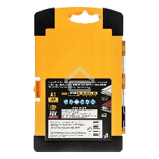 Набор сверл по металлу Denzel 1-10 мм, Р6М5К8-TiN, Golden Tip, 10 шт 723005