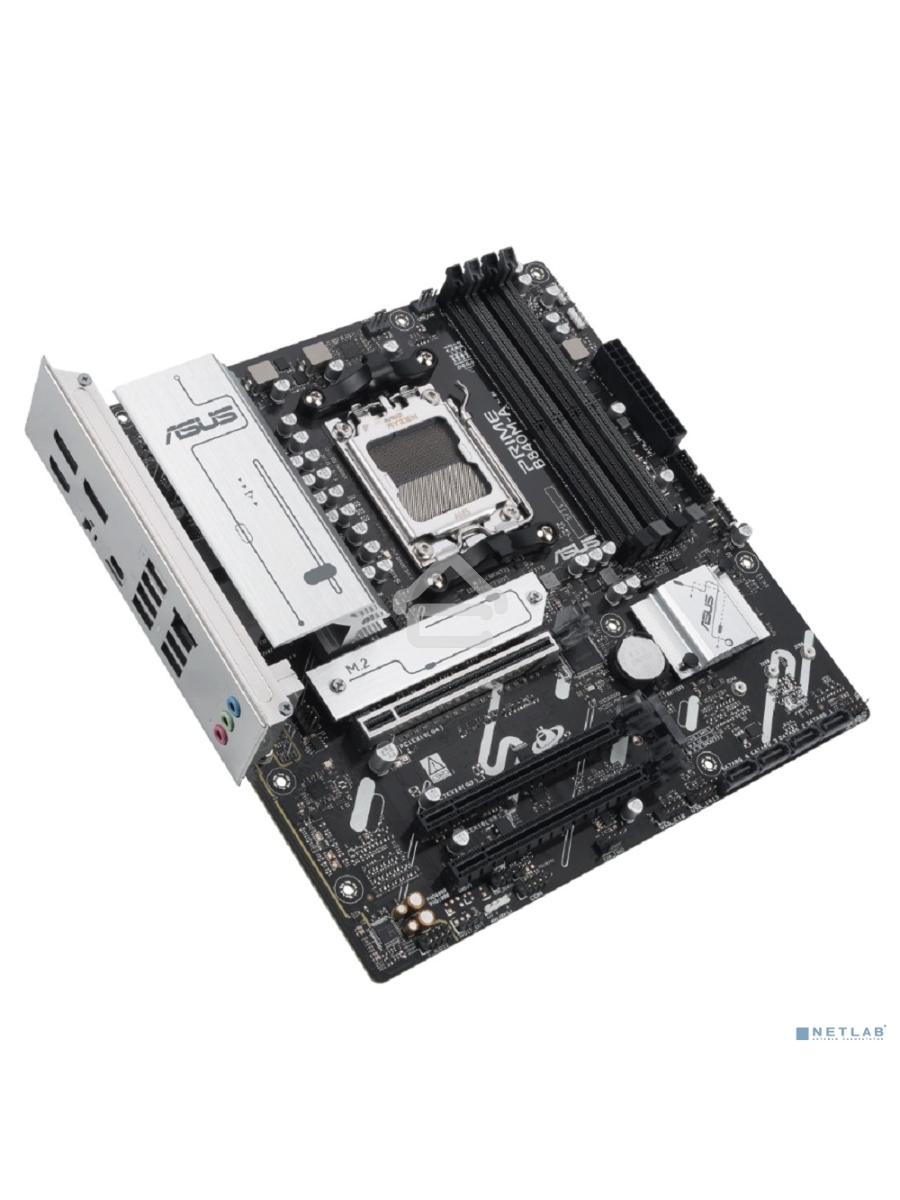 Материнская плата ASUS PRIME B840M-A-CSM, AM5, AMD B840, 4xDDR5, 4xSATA, 3xM.2, 1xPCI-E 4.0 x16, 2xPCI-E 3.0 x16, 1xRealtek 2.5Gb LAN, 2xUSB-A 10Gbps, 1xUSB-C 5Gbps, 4xUSB-A 2.0, 3x3.5 мм, 7.1, micro-ATX