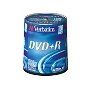 Диск DVD+R Verbatim 4.7Gb 16x Cake Box (100шт) (43551)