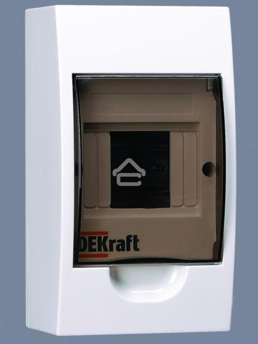 Корпус пластиковый навесной 4мод. IP41 ЩРН-П-4 DEKraft 31008DEK