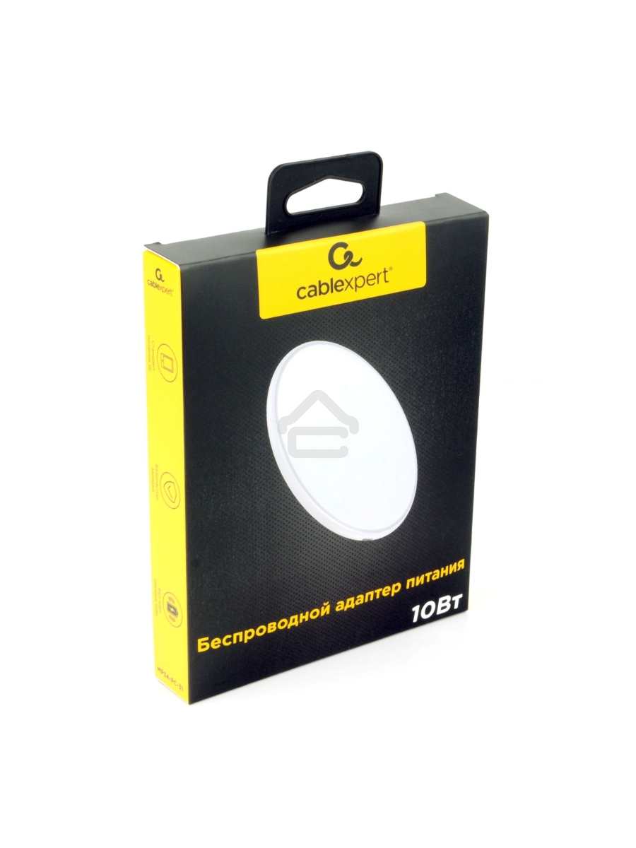 Беспроводной адаптер питания Cablexpert MP3A-PC-31, QI 10Wt, 7,5Wt, 5Wt, белый