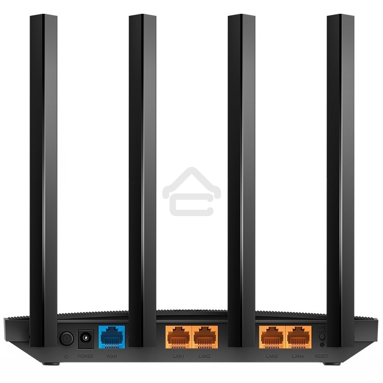 Роутер беспроводной TP-Link Archer C80 AC1900 10/100/1000BASE-TX черный