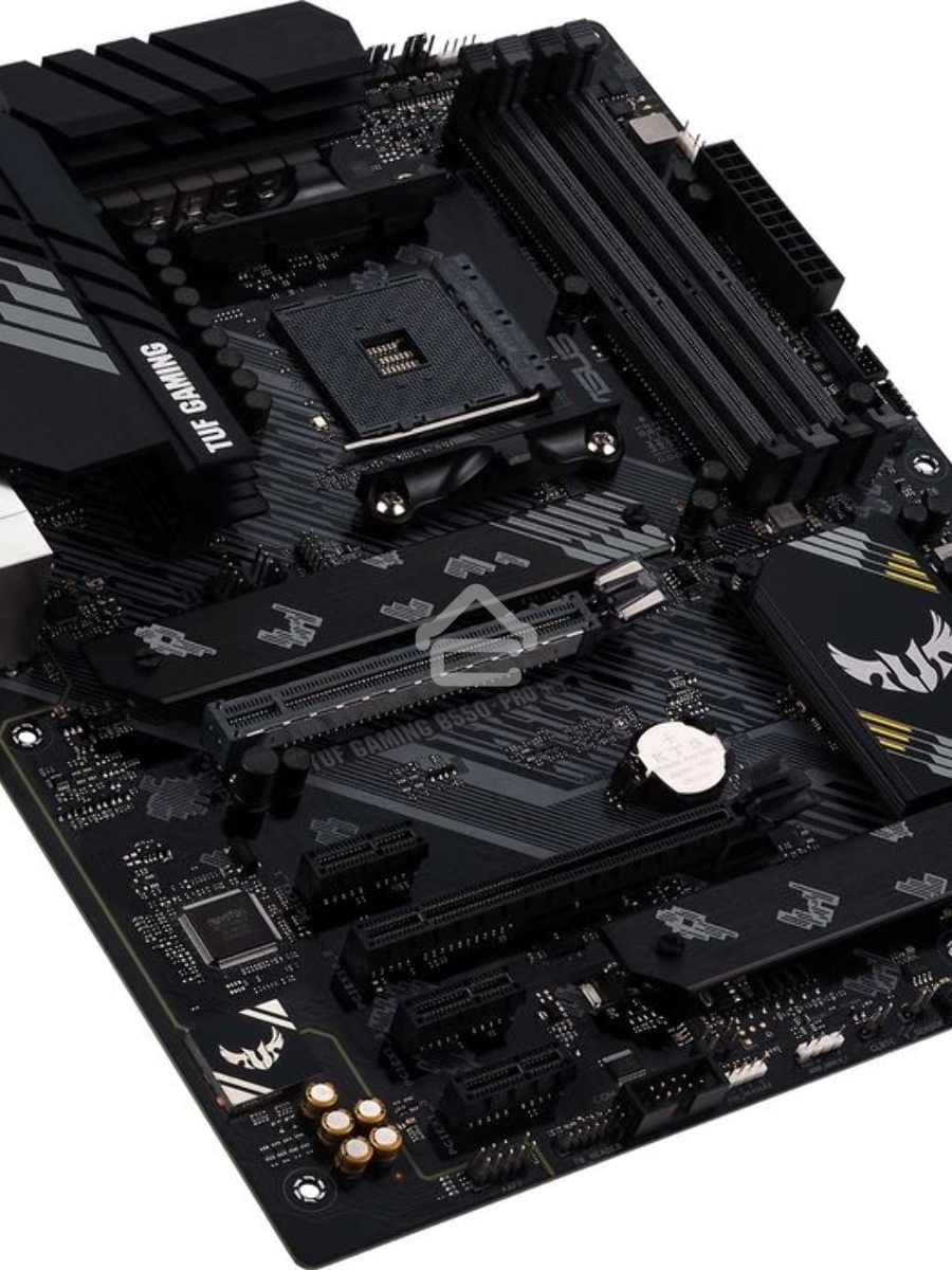 Материнская плата ASUS TUF GAMING B550-PRO, AM4, AMD B550, 4xDDR4, 6xSATA, 2xM.2, 1xPCIe 4.0 x16, 1xPCIe 3.0 x16, 3xPCIe x1, 1xHDMI, 1xDP, 1x 2.5Gb LAN, 4xUSB 2.0, 2xUSB 3.2 Gen 1, 1xUSB 3.2 Gen 2, 1xUSB-C 3.2 Gen 2, 5x3.5 мм, 7.1, ATX