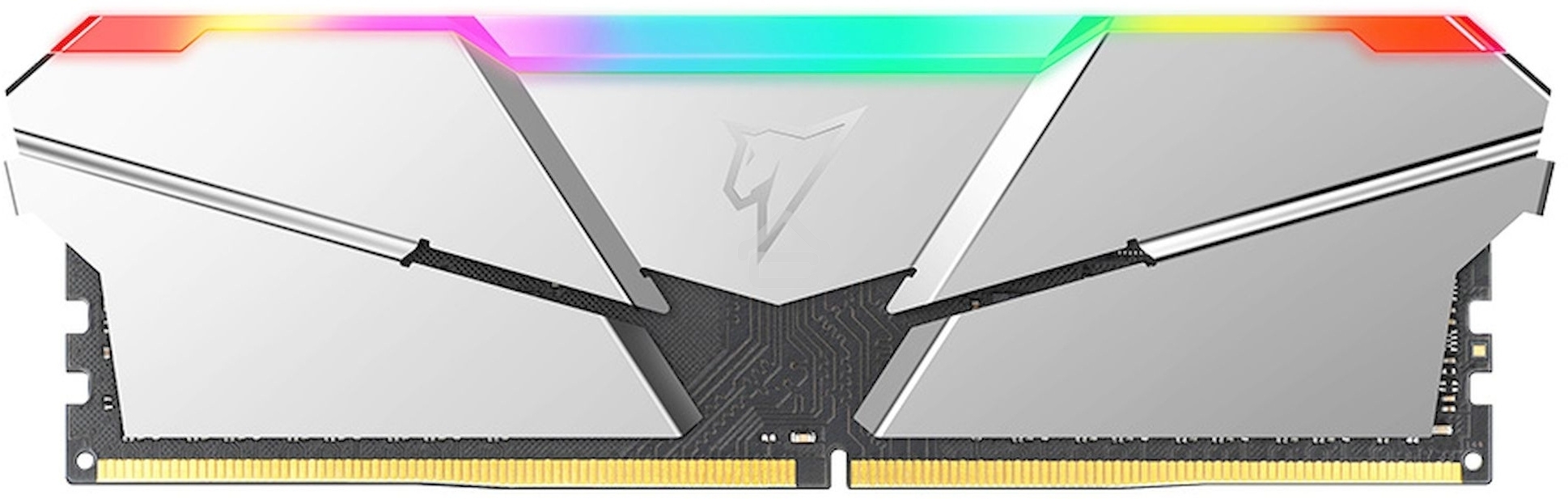 Оперативная память NETAC Shadow, DDR4, 16GB (2x8GB), 3600MHz, CL18, DIMM, с радиаторами, RGB, серебристый