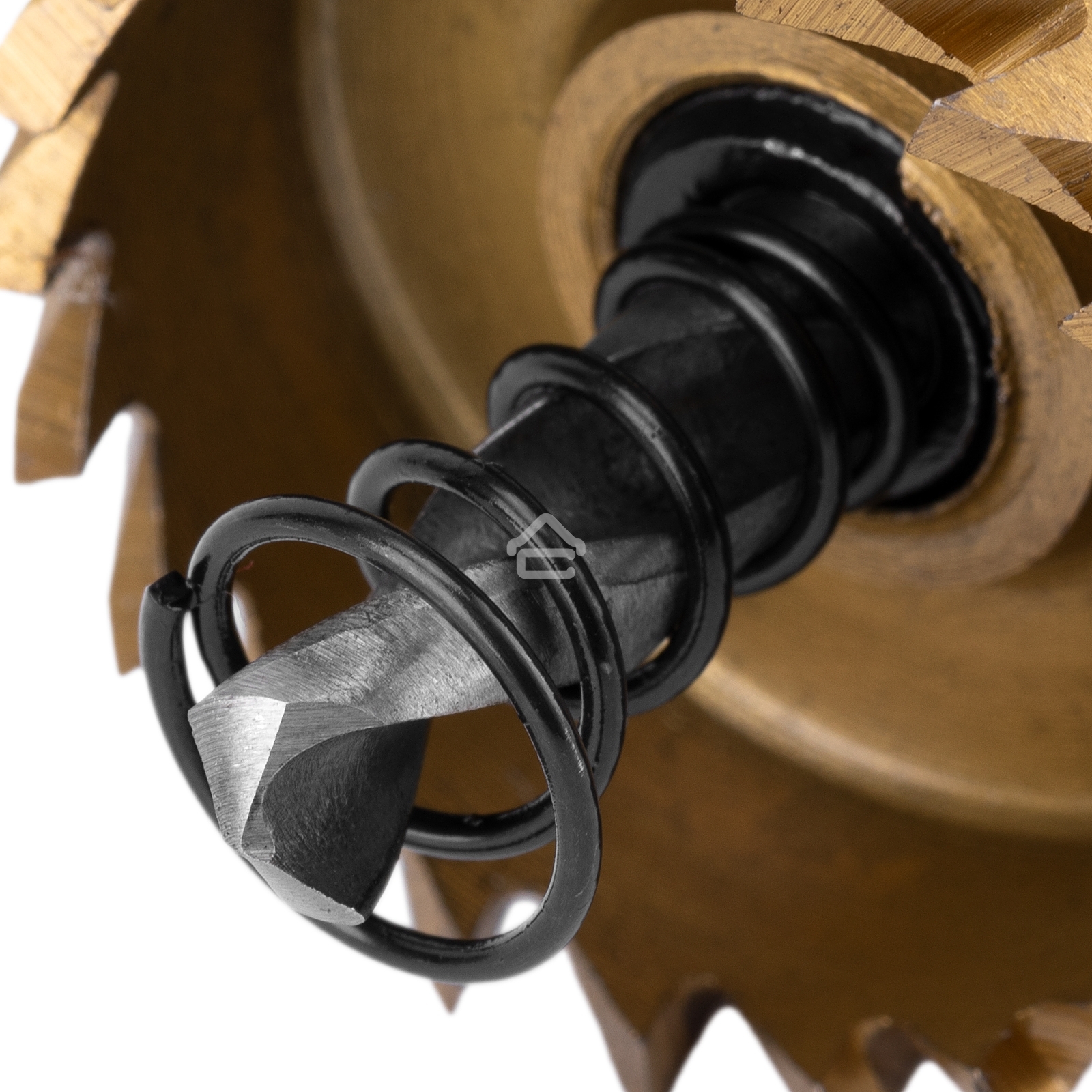 Коронка по металлу Denzel HSS, 35 мм, нитридтитановое покрытие