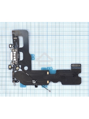 Шлейф разъема питания для iPhone 7 Plus белый