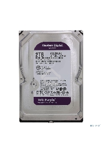 Жесткий диск Western Digital 2Tb 5400rpm WDC PURPLE WD22PURZ SATA 6GB/S 256MB