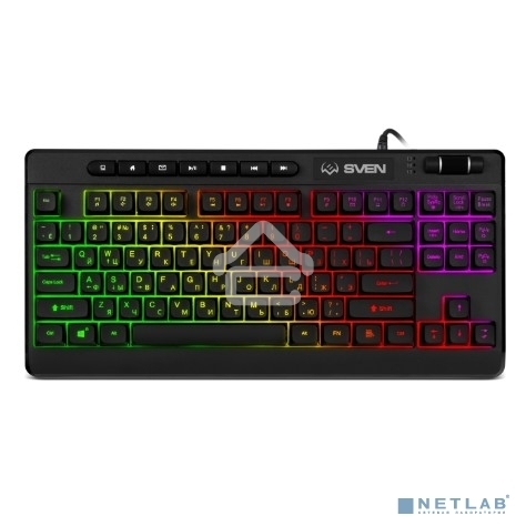 Клавиатура проводная Sven KB-G8200 игровая (95кл, ПО, RGb-подсветка)