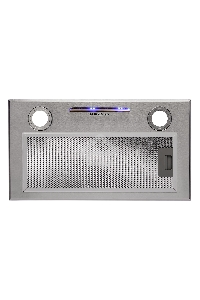 Вытяжка  Krona Ameli 600 inox S полновстраиваемая кухонная вытяжка встраивается в навесной шкафчик отвод / циркуляция Макс. производительность 1000 куб. м/ч ширина для установки 60 см мощность двигателя 230 Вт электронное управление тихий двигатель