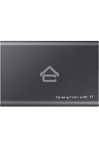Накопитель SSD Samsung External T7 MU-PC1T0T/WW, 1ТБ, USB 3.2, черный