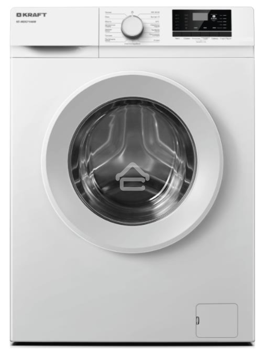 Стиральная машина Kraft KF-MDS7106W белый, загрузка фронтальная 7 кг, 1000 об/мин., класс: А+