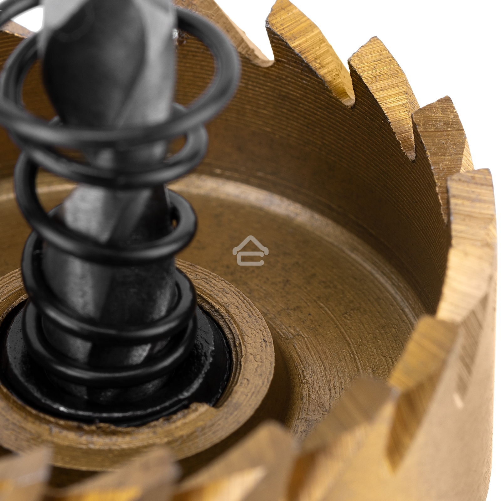 Коронка по металлу Denzel HSS, 35 мм, нитридтитановое покрытие