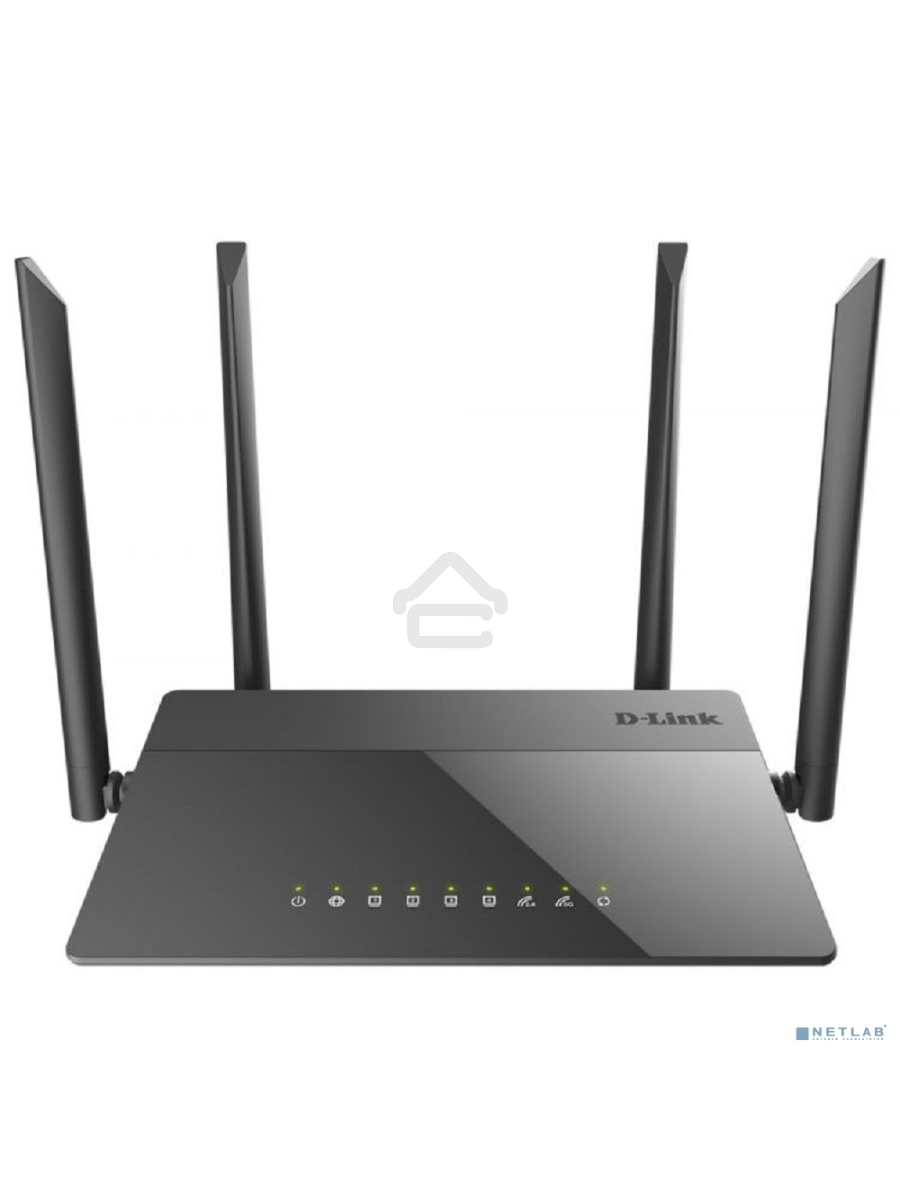 Маршрутизатор беспроводной D-Link DIR-841/RU/A1B, Wireless AC1200 Dual-Band Router with 1 10/100/1000Base-T WAN port and 410/100Base-TX LAN ports.802.11b/g/n compatible, 802.11AC up to 866Mbps,1 10/100/1000Base-T WAN port, 4