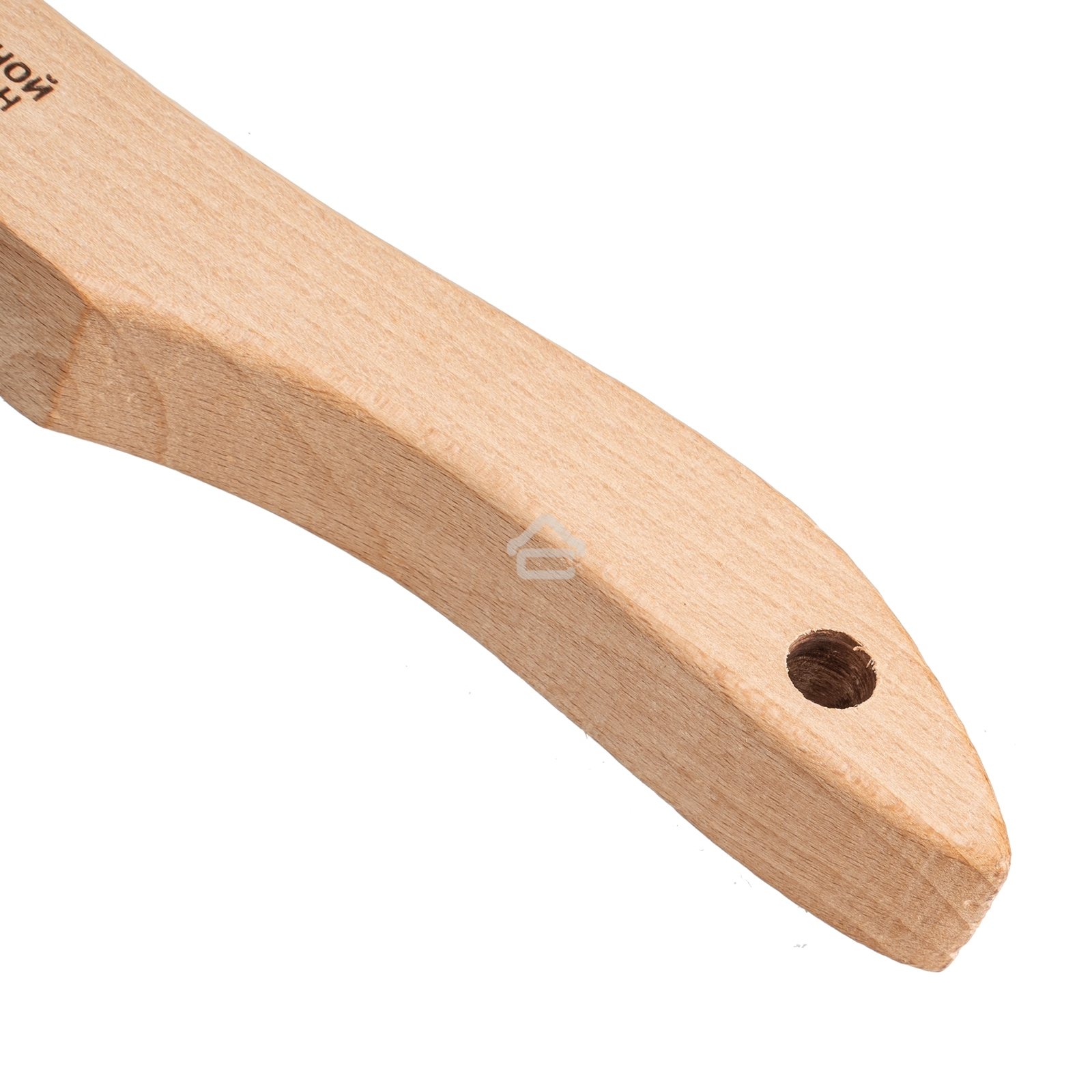 Щетка зачистная Denzel 5-и рядная, прямая проволока из нержавеющей стали с деревянной ручкой, EFP