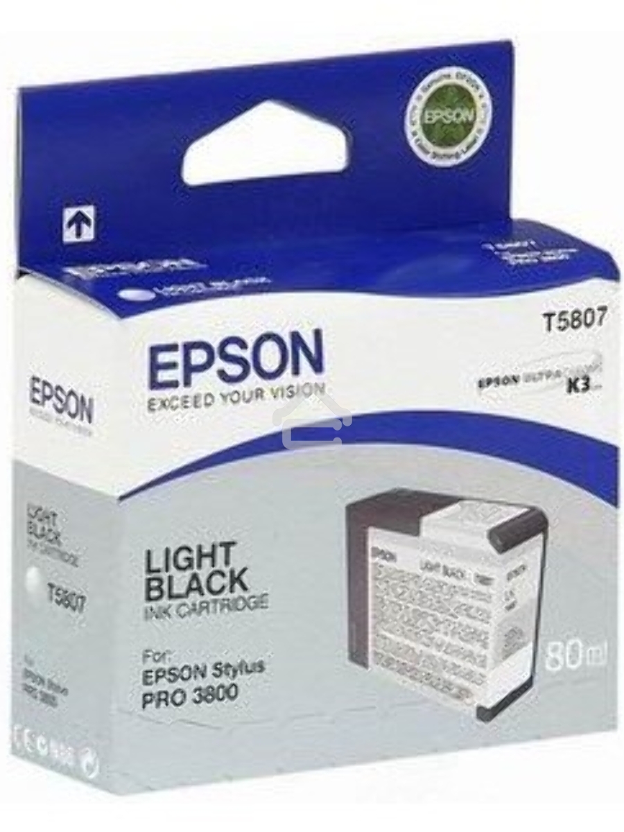 Струйный картридж EPSON C13T580700 для Stylus Pro 3800 80 мл light black