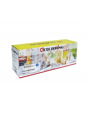 Картридж лазерный Colouring CG-CF381A (тип CF381A) Cyan голубой (2700 стр.) для HP Color LaserJet Pro M475/M476 MFP