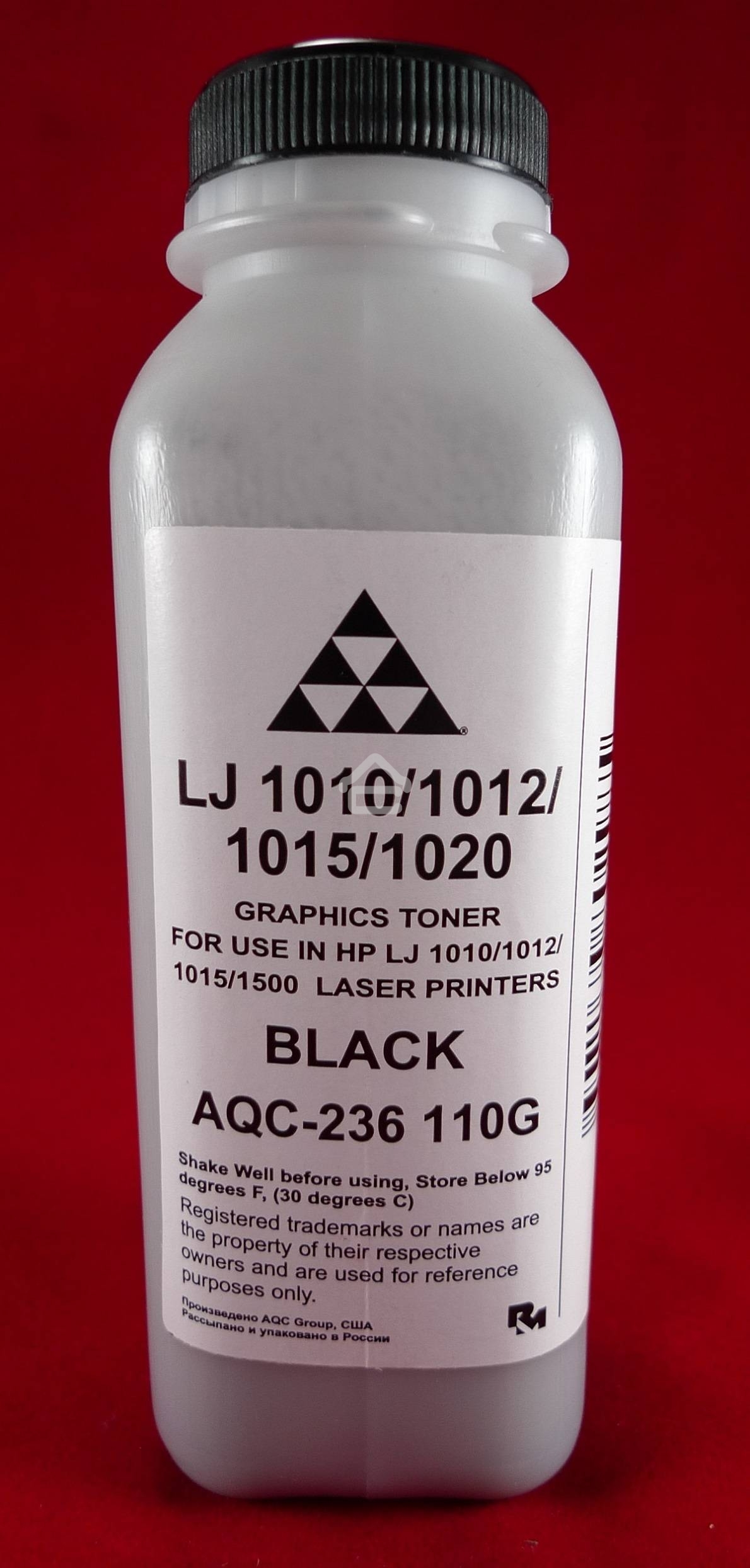 Тонер HP LJ 1010/1012/1015/1018/1020 (фл.110г.) (AQC-США фас России)