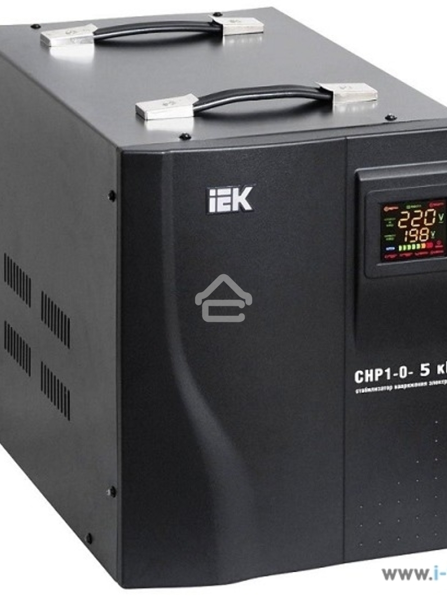 Стабилизатор напряжения Iek IVS20-1-05000 серии HOME 5 кВА (СНР1-0-5) IEK